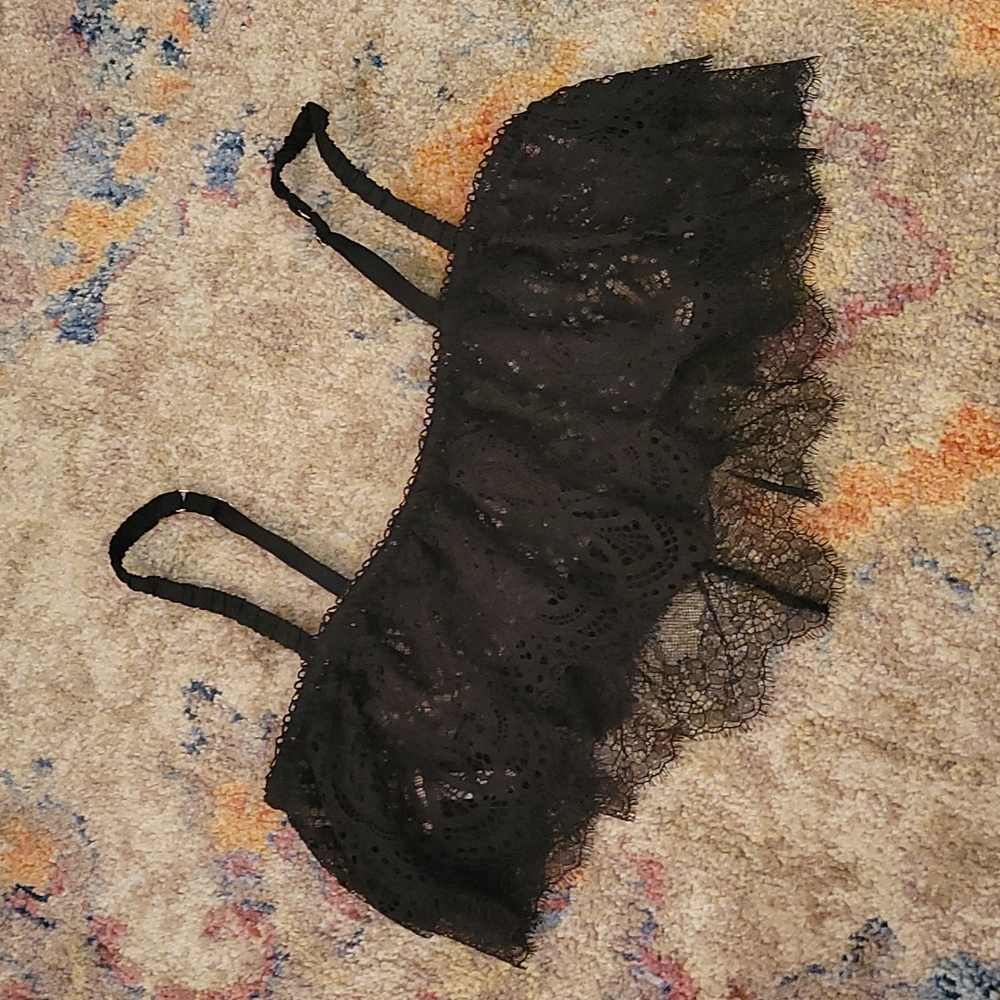 Bandeau lace top